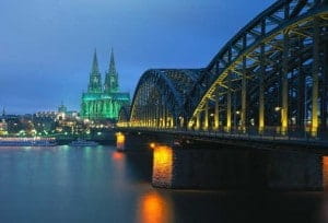 Nordrhein-Westfalen in der Nacht