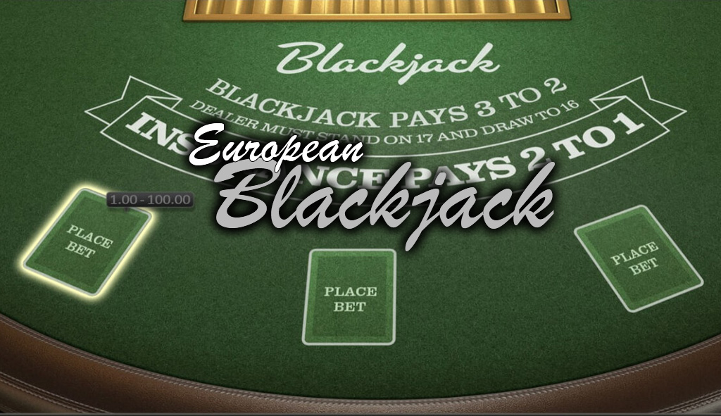 European Blackjack Spielszene