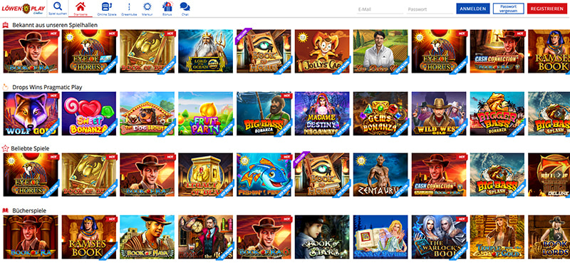 Löwen Play casino website