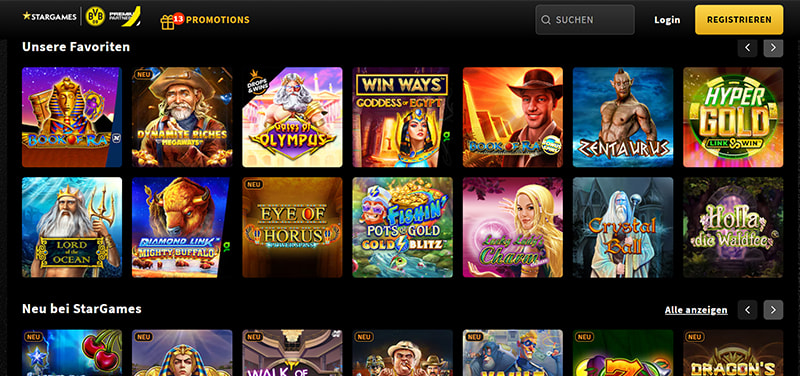 Stargames casino website
